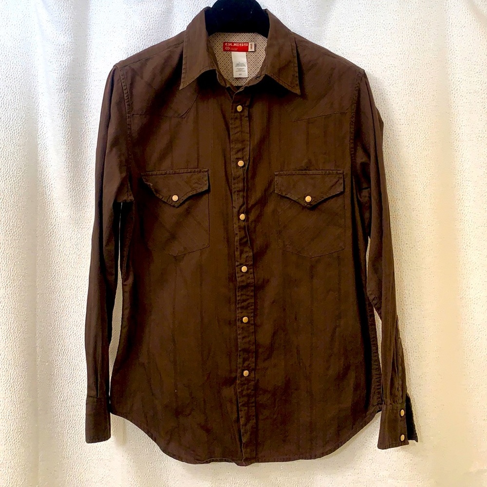 Western style button up shirt